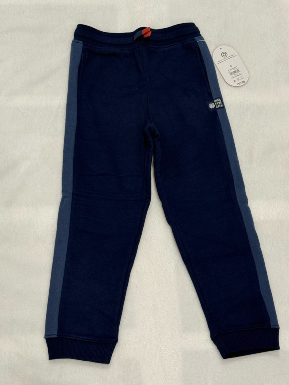 NWT Wonder Nation Boys’ (Size 6) Blue Fleece Jogger Sweatpants